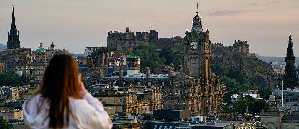 Edinburgh tour viewpoint